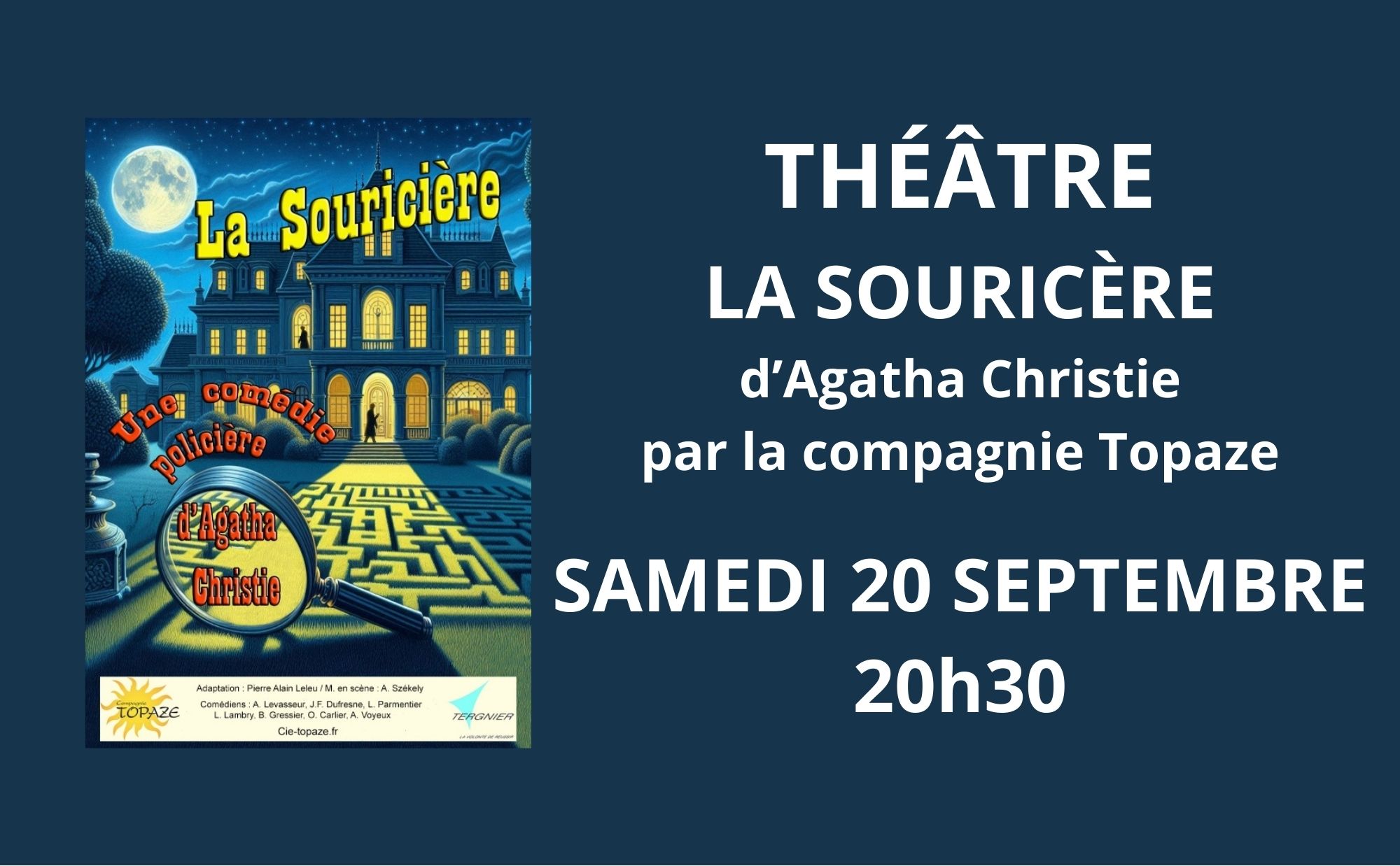 THÉÂTRE - LA SOURICIÈRE